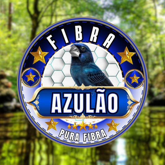 Placa de gaiola - Azulão Fibra