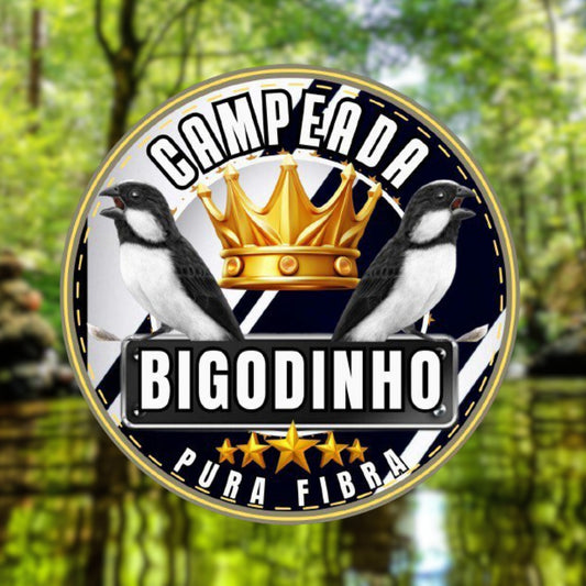 Placa de gaiola - Campeada Bigodinho