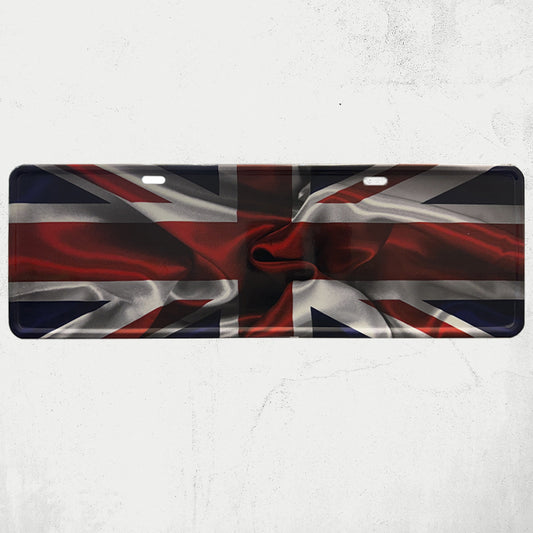 Placa modelo carro - Bandeira Inglaterra